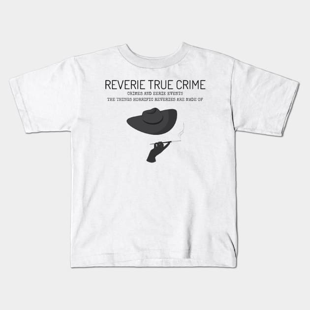 New Cover Art Kids T-Shirt by Reverie True Crime Store